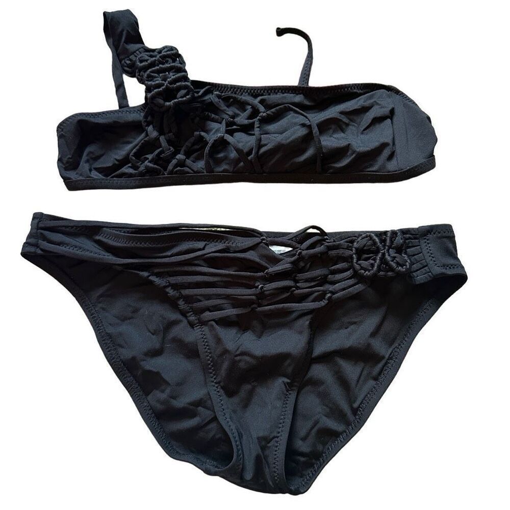 Becca black bikini set- size M